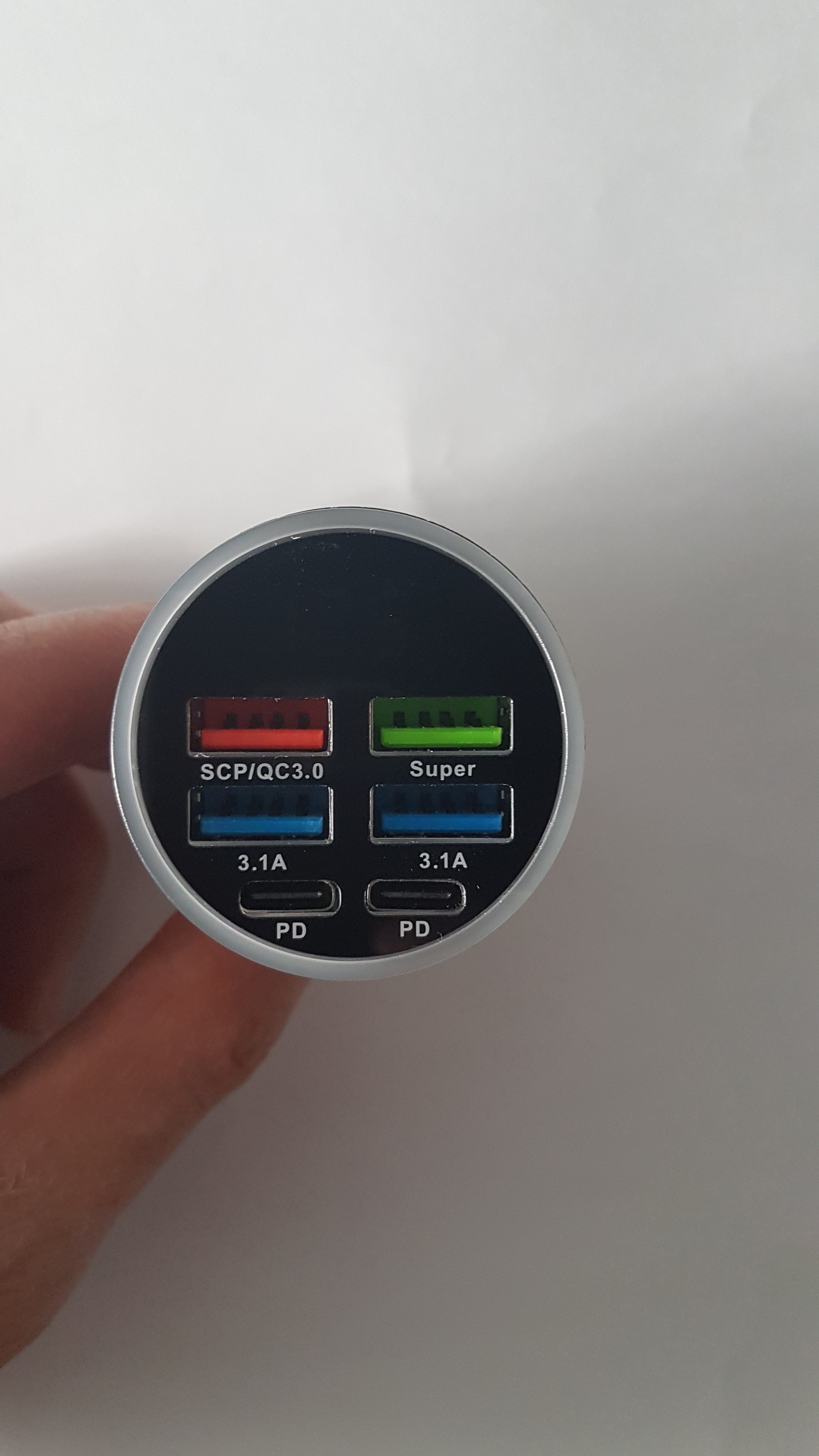 6 Port Car Charger / Cigarette Lighter Adapter